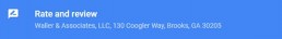 Waller & Associates LLC - Google Rate and Review